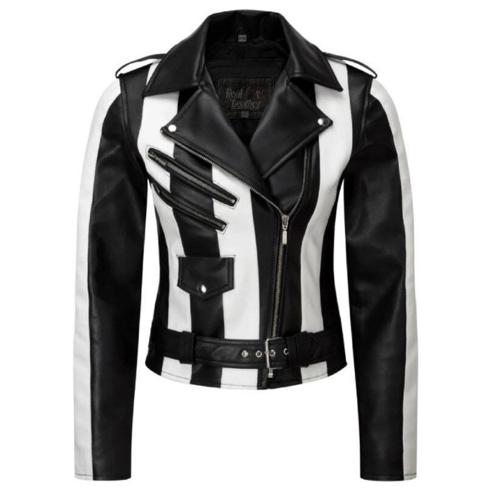Beetlejuice Killstar Leather Jacket